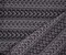 Black-Gray Rayon Blend Stretch Lace Stripe Bengaline Jacquard Fabric By the Yard